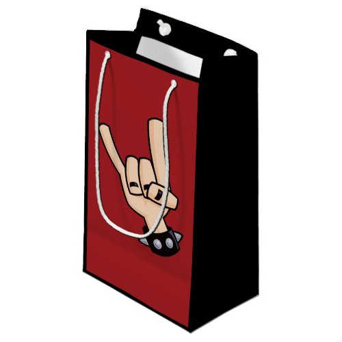 Heavy Metal Devil Horns Small Gift Bag