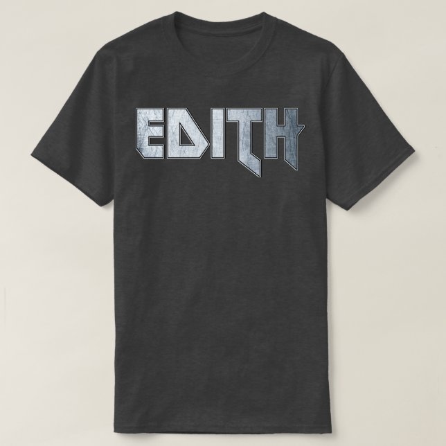 Heavy metal Edith T-Shirt (Design Front)
