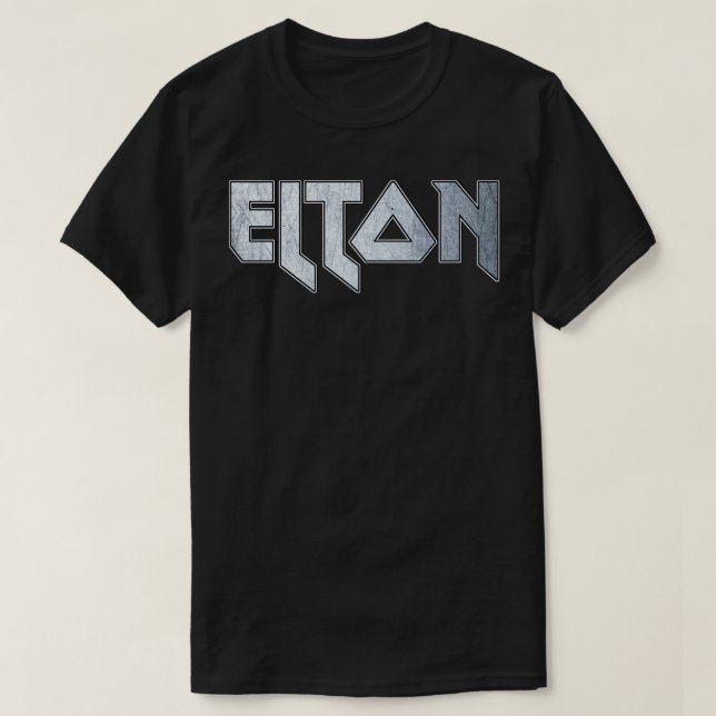 Heavy metal Elton T-Shirt (Design Front)
