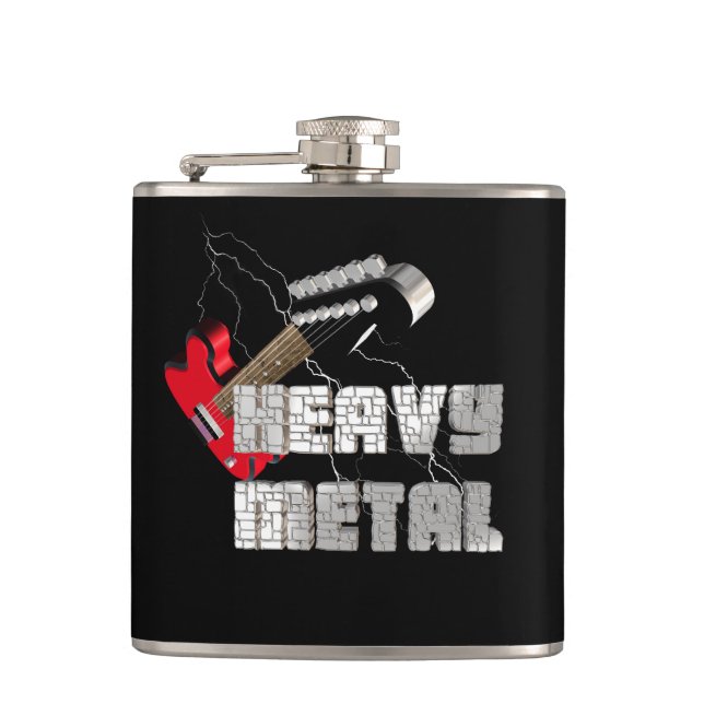 Heavy metal flask (Front)
