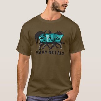 Heavy Metal funny chemical elements T-Shirt