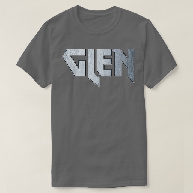 Heavy metal Glen T-Shirt (Design Front)