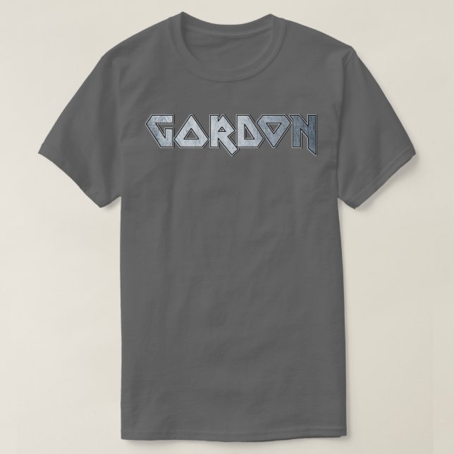 Heavy metal Gordon T-Shirt (Design Front)