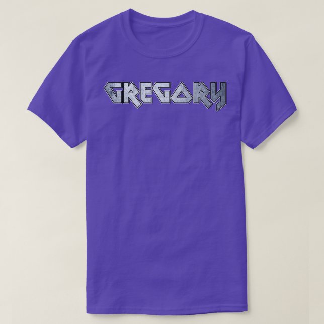 Heavy metal Gregory T-Shirt (Design Front)