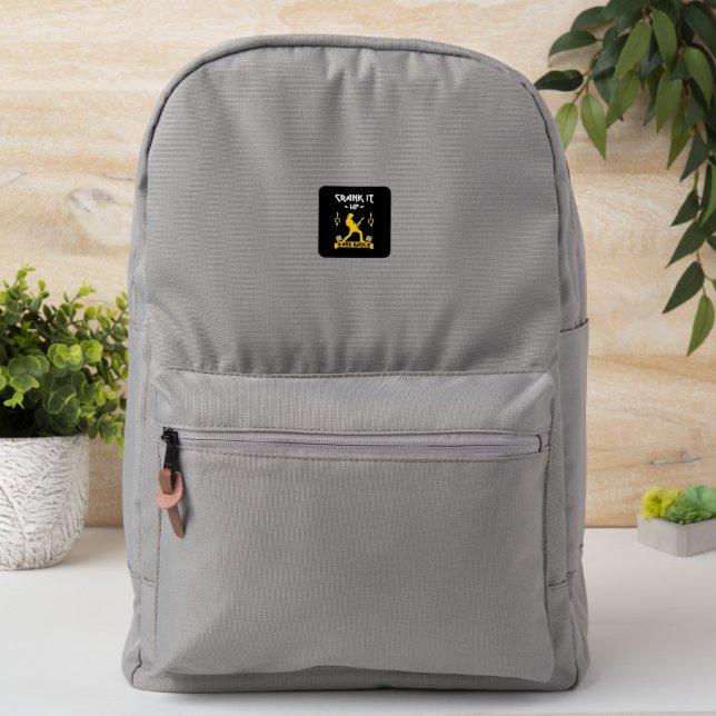 Heavy Metal Guitar Legend Patch (On Backpack)