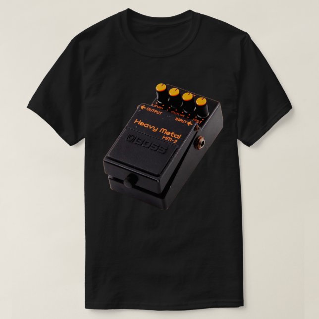 HEAVY METAL Guitar Pedal HM-2 T-Shirt (Design Front)