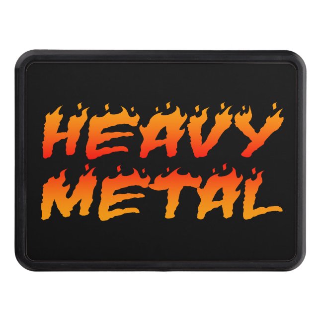 Heavy Metal Hitch Cover (Front)