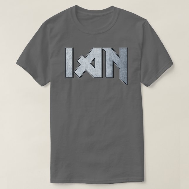 Heavy metal Ian T-Shirt (Design Front)