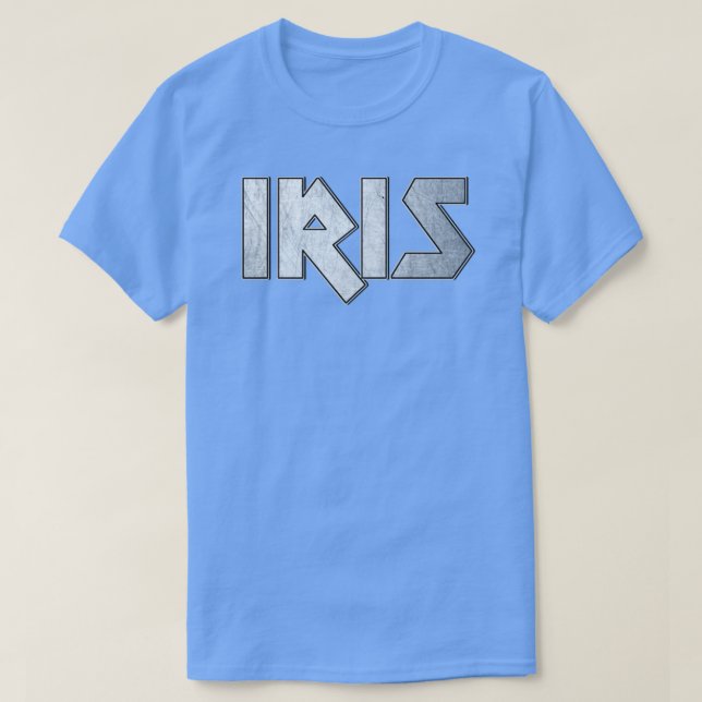 Heavy metal Iris T-Shirt (Design Front)