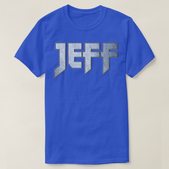 Heavy metal Jeff 1 T-Shirt (Design Front)