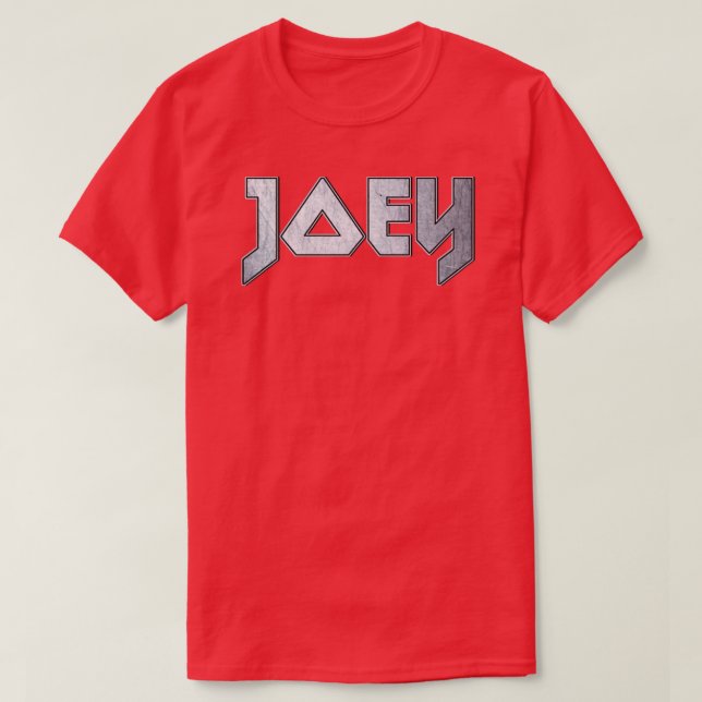 Heavy metal Joey T-Shirt (Design Front)