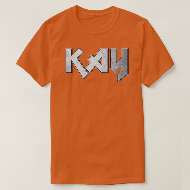 Heavy metal Kay T-Shirt (Design Front)