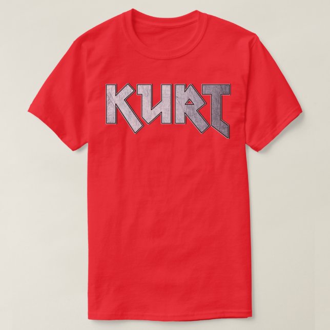 Heavy metal Kurt T-Shirt (Design Front)