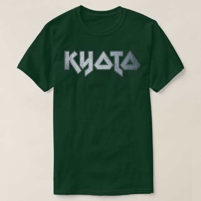 Heavy metal Kyoto T-Shirt (Design Front)