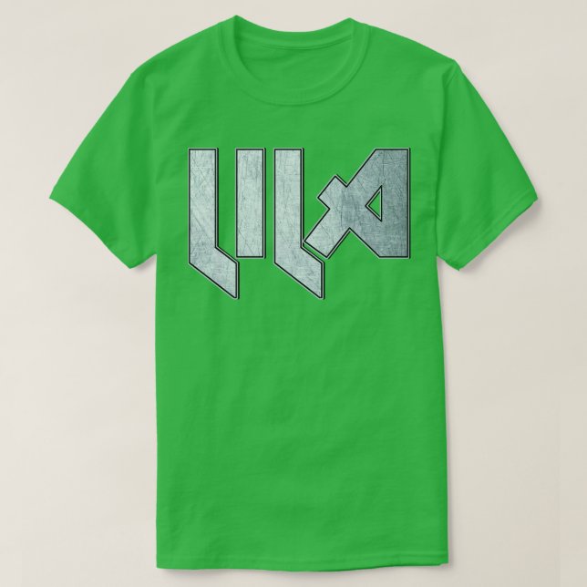 Heavy metal Lila T-Shirt (Design Front)