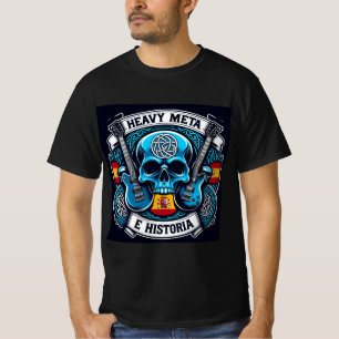 Heavy metal logo and history - Youtube T-Shirt