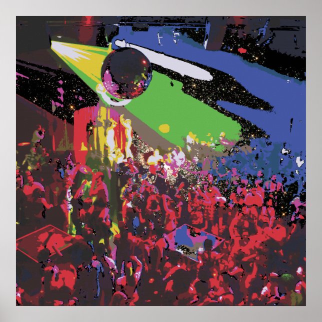 Heavy Metal Lover Disco Poster (Front)