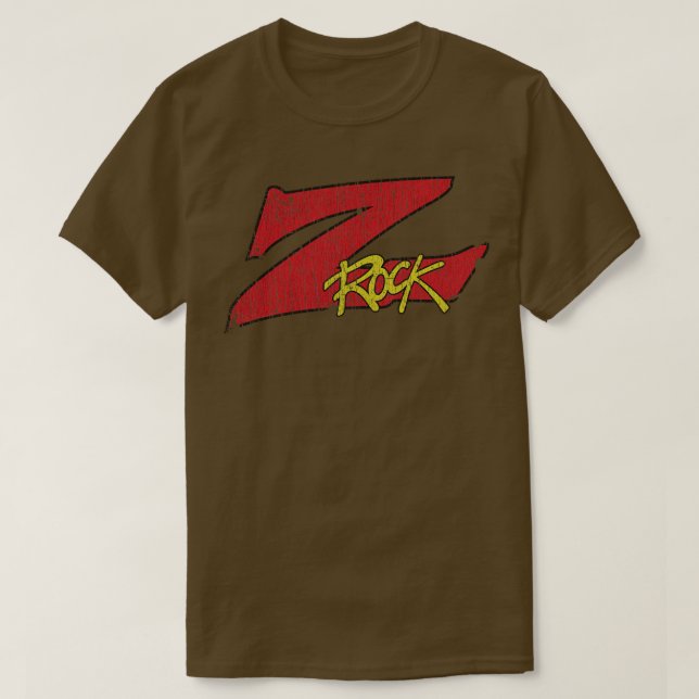 Heavy Metal Lover Z Rock Heavy Metal Radio 1986  T-Shirt (Design Front)