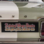 Heavy Metal Lyrics Fairies Wear Boots Rocker Music Bumper Sticker