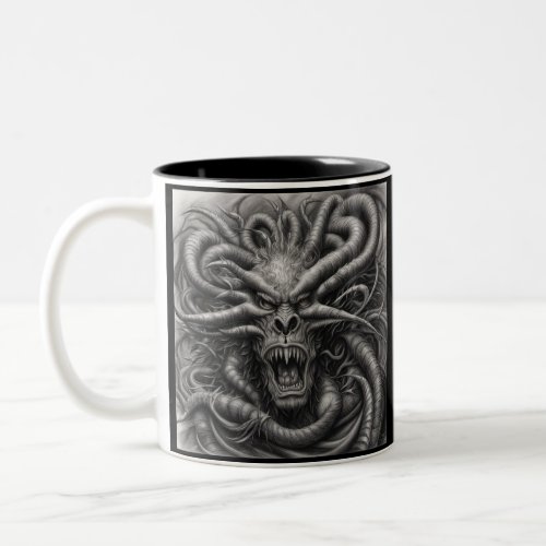 Heavy Metal Monster Two_Tone Coffee Mug