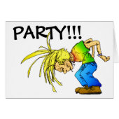 Heavy Metal Mosh Pit Head Banger Party Animal (Front Horizontal)