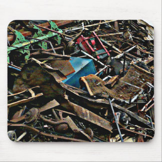 Heavy Metal Mountain Urban Grunge Mouse Pad