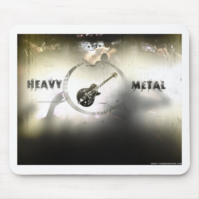 Heavy Metal Mouse Pad (Front)
