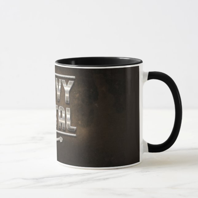 "Heavy Metal" Mug (Right)