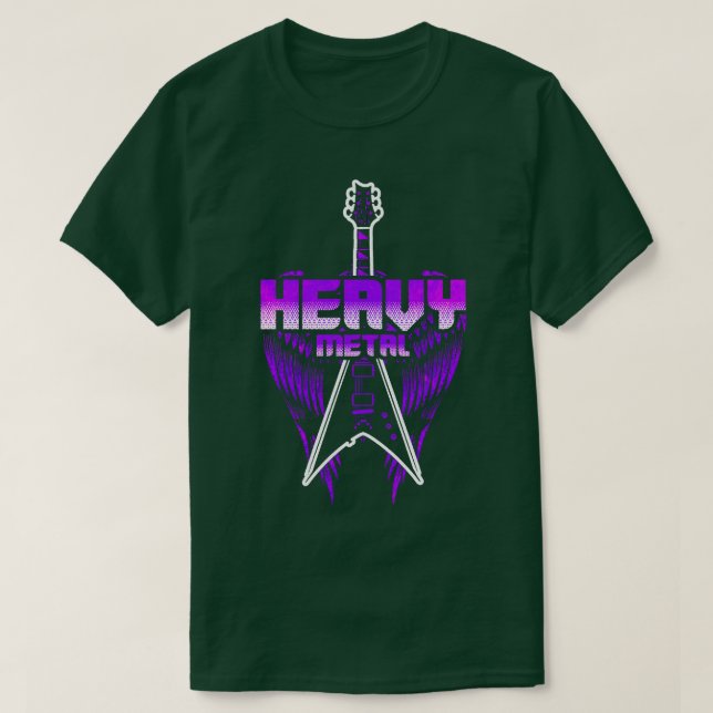 Heavy Metal Music 15 T-Shirt (Design Front)