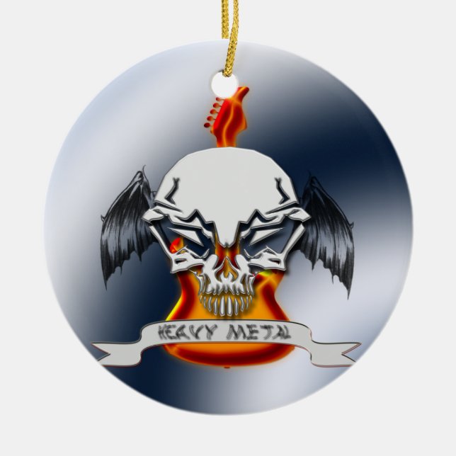 Heavy Metal Ornament (Front)