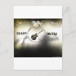 Heavy Metal Postcard