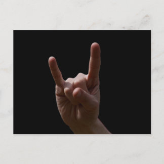 heavy metal postcard