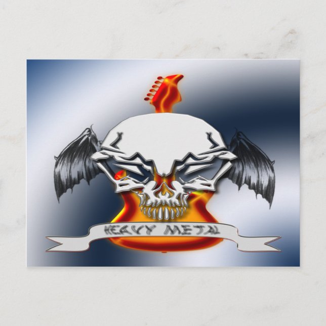 Heavy Metal Postcard (Front)