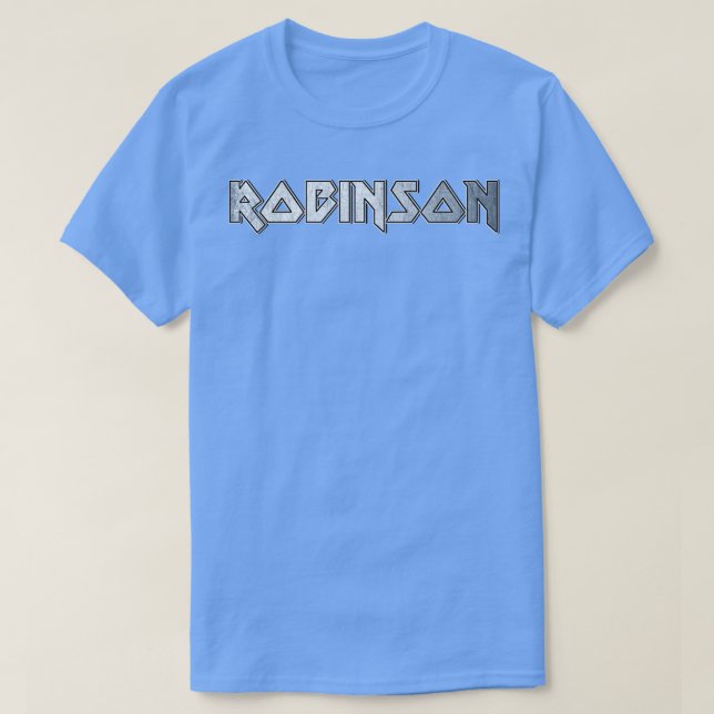 Heavy metal Robinson T-Shirt (Design Front)