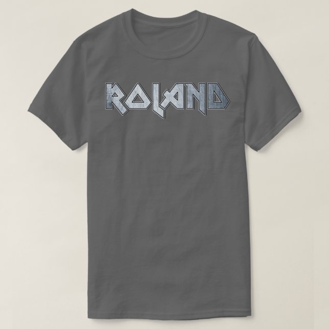 Heavy metal Roland T-Shirt (Design Front)