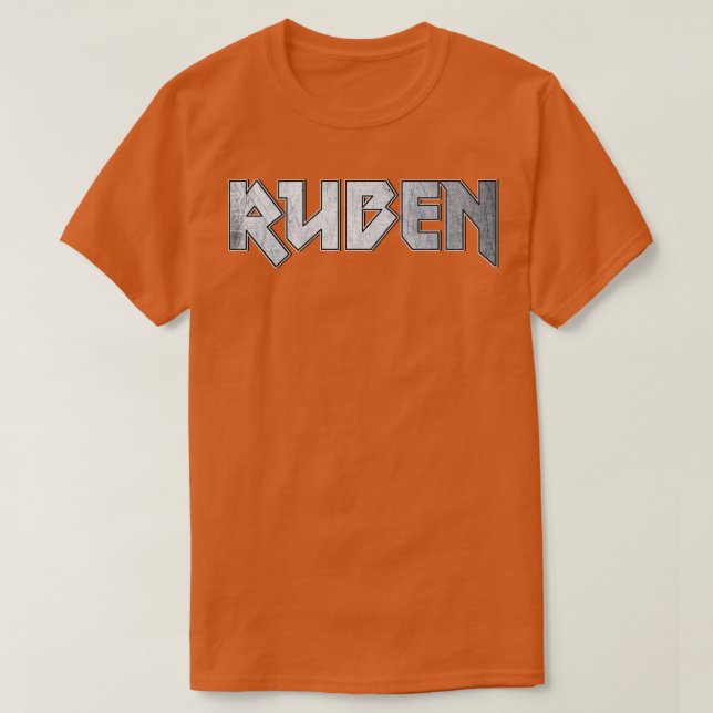 Heavy metal Ruben T-Shirt (Design Front)