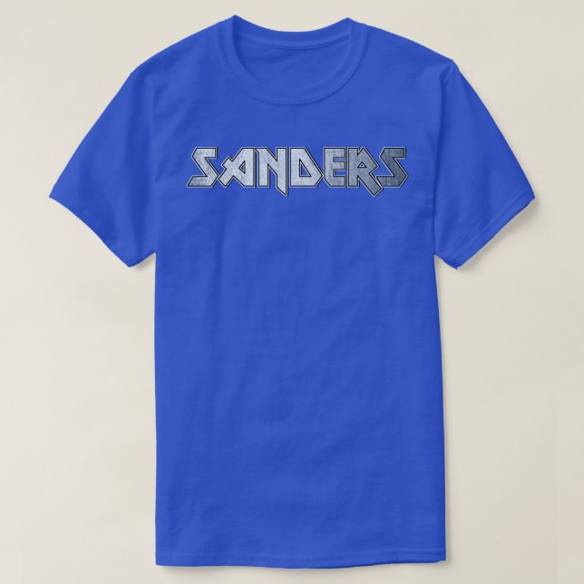 Heavy metal Sanders T-Shirt (Design Front)