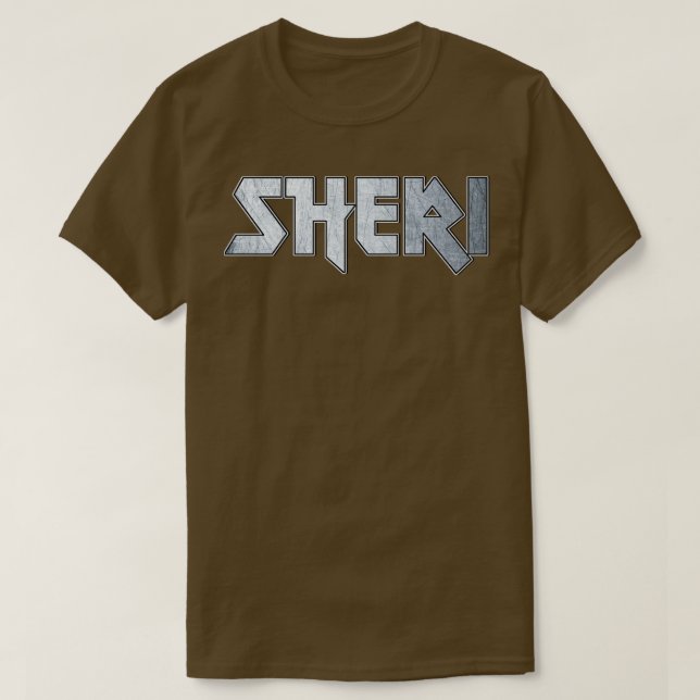 Heavy metal Sheri T-Shirt (Design Front)