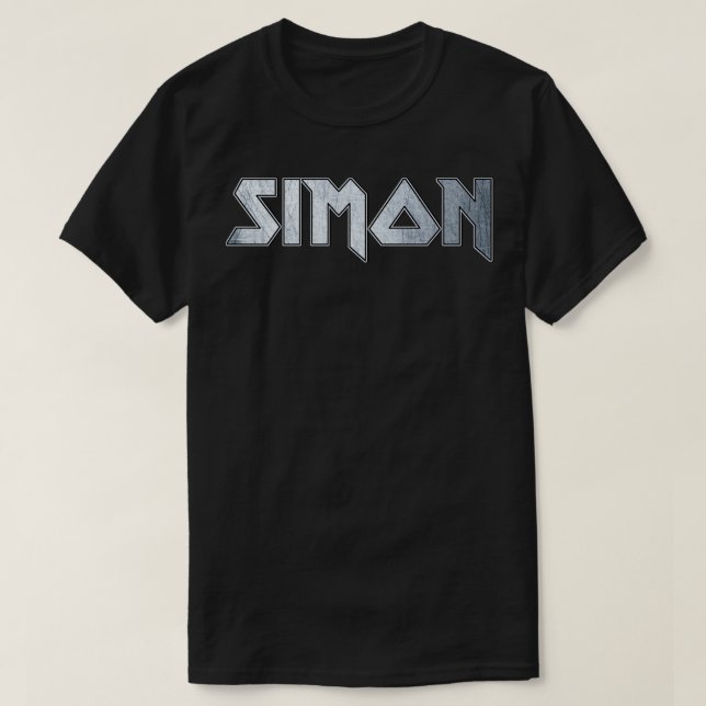 Heavy metal Simon T-Shirt (Design Front)