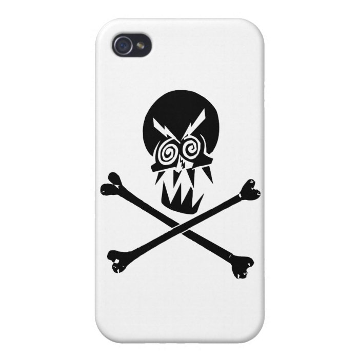 Heavy Metal Skull iPhone 4/4S Cover