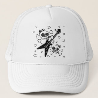 Heavy Metal Skulls Trucker Hat