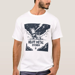 Heavy Metal Storm – Thunderstruck Rock T-Shirt