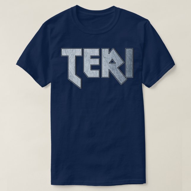 Heavy metal Teri T-Shirt (Design Front)