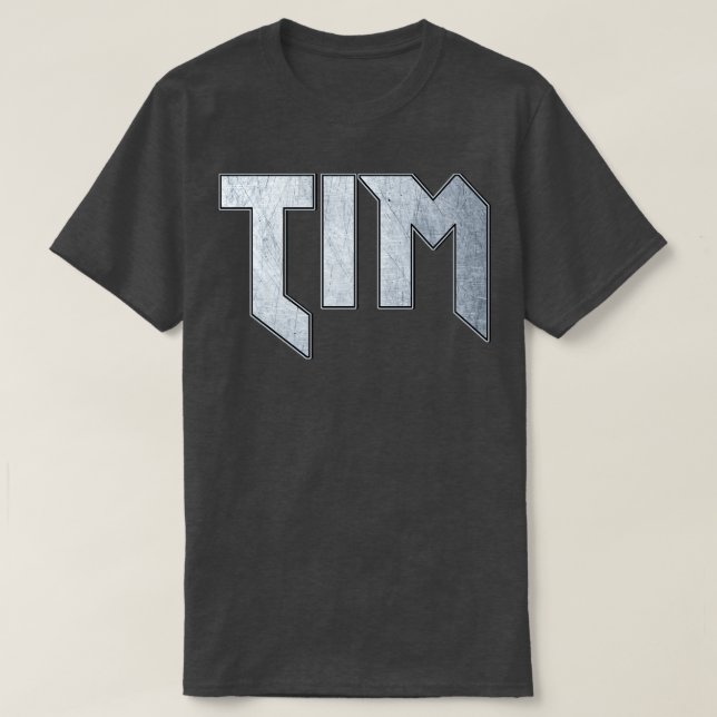 Heavy metal Tim T-Shirt (Design Front)