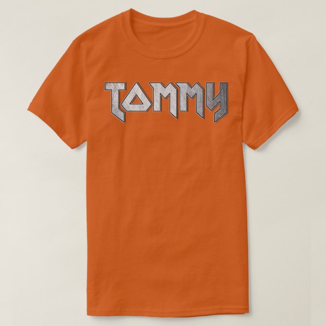 Heavy metal Tommy T-Shirt (Design Front)