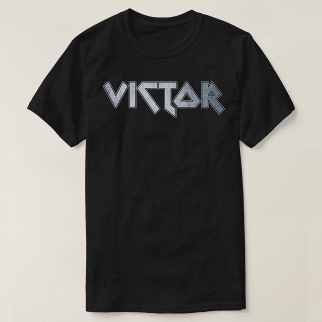 Heavy metal Victor T-Shirt (Design Front)