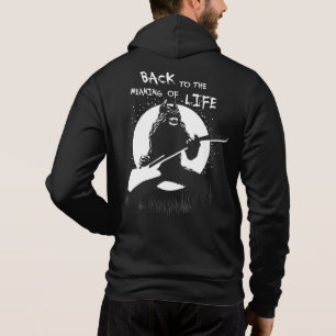 Heavy Metal Werewolf men's Hoodie