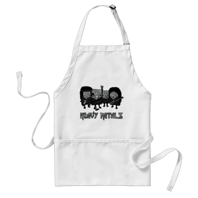 Heavy Metals Adult Apron (Front)