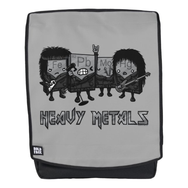 Heavy Metals Backpack (Front)