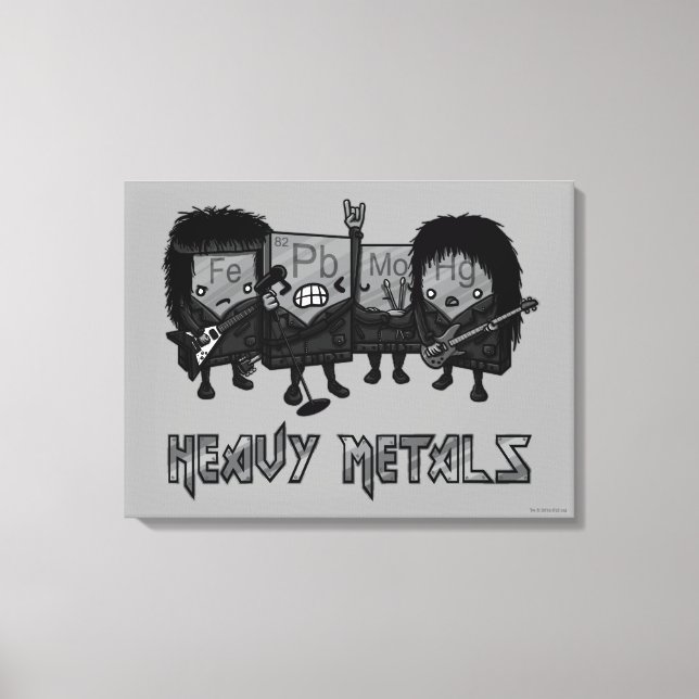 Heavy Metals Canvas Print (Front)